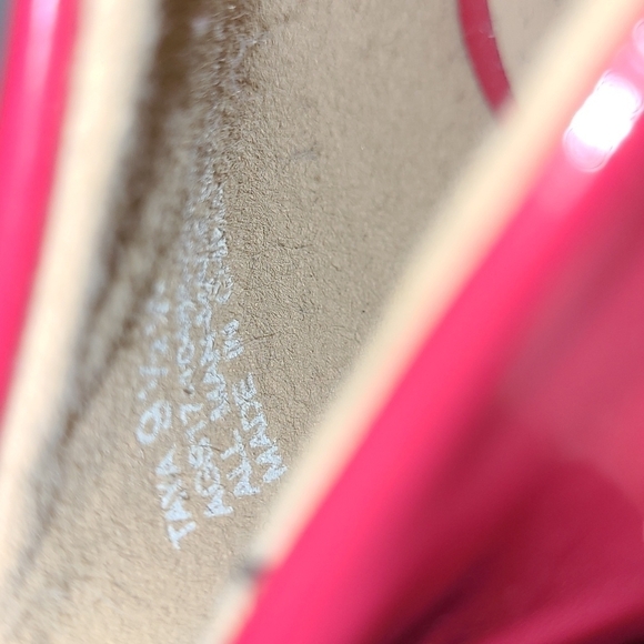 Women's Andrew Geller High Heels 👠 Red NWT - Picture 12 of 13